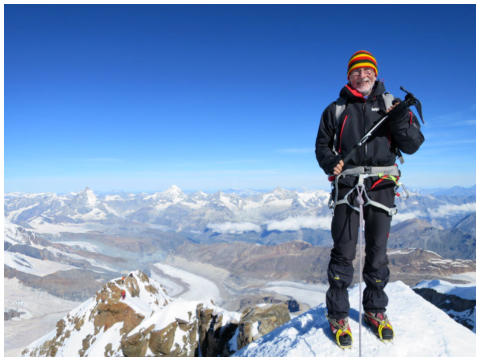 Die Seven Summits der Alpen sind mit der Dufourspitze erklommen