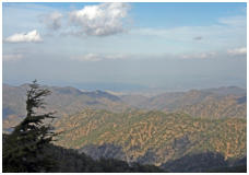 Blick ber das Troodos-Gebirge